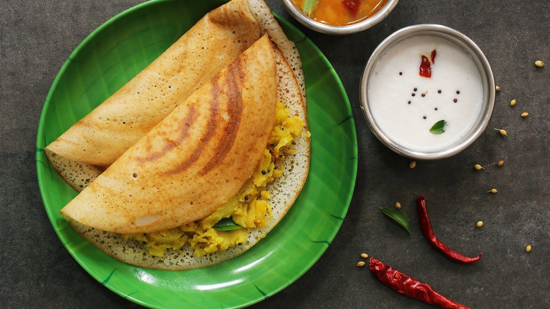Dosas, curries, and biryanis